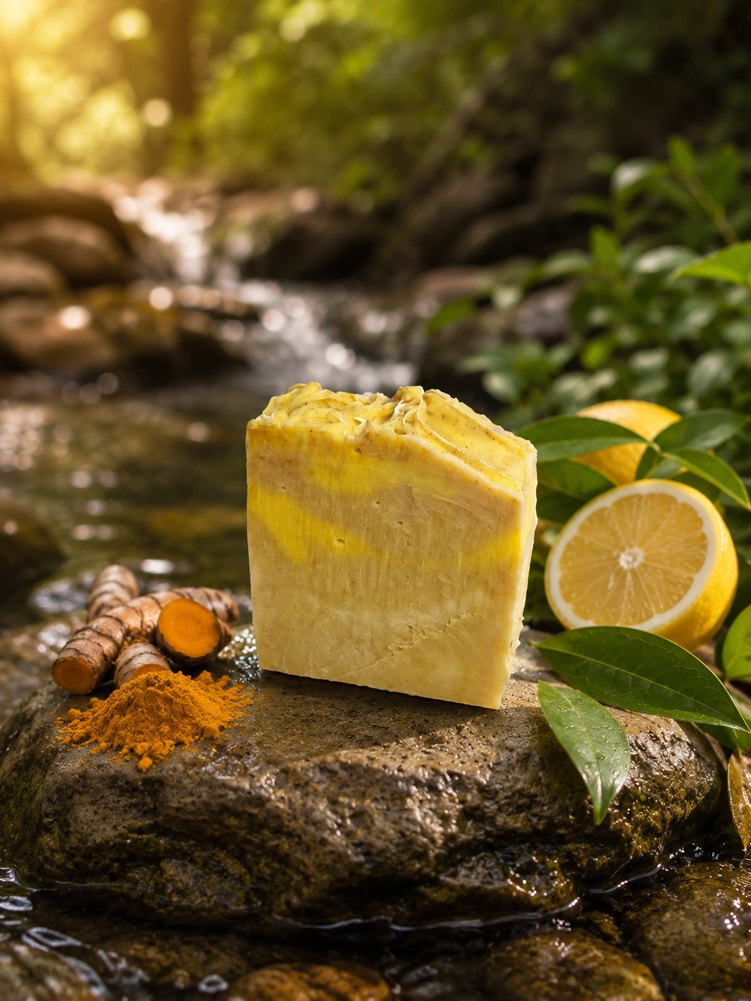 Tumeric Lemon Glow Soap image 2